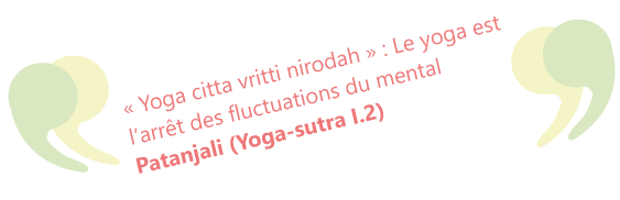 Citation de Pantajali sur le mental au yoga